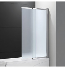 Шторка на ванну Cezares Slider VF-11-100/150-P-Cr стекло рифленое