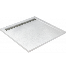 Поддон для душа Cezares TRAY-AS-A-90-30-W 90x90, с сифоном, белый