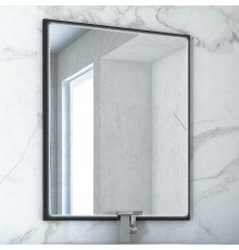 Зеркало Cezares Tiffany 45044 90x73 nero grafite, с LED-подсветкой
