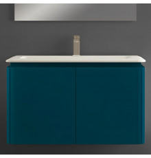 Тумба с раковиной Cezares Stylus 94, blu petrolio