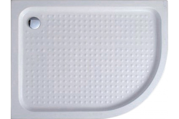 Поддон для душа Cezares Tray TRAY-A-RH-120/80-550-15-W-L R120х80 L, с сифоном