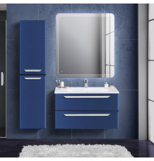 Мебель для ванной Cezares Eco 90, sapfiro, 2 ящика, ручки хром
