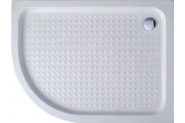Поддон для душа Cezares Tray TRAY-A-RH-120/80-550-15-W-R R 120х80 R, с сифоном