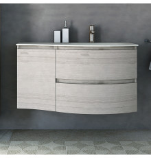 Тумба с раковиной Cezares Vague 104 R rovere sbiancato