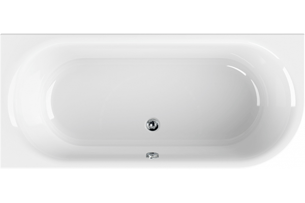 Акриловая ванна Cezares Metauro Corner L 180x80 см, с каркасом, асимметричная