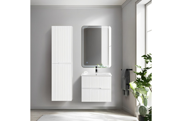 Мебель для ванной Cezares Duet 60, bianco opaco