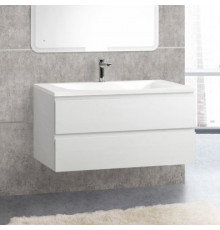 Тумба с раковиной Cezares Molveno 100 bianco ghiaccio