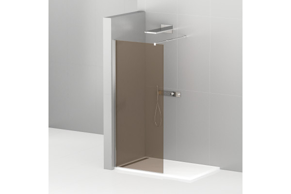 Душевая перегородка Cezares Liberta -L-1-80-BR-Cr
