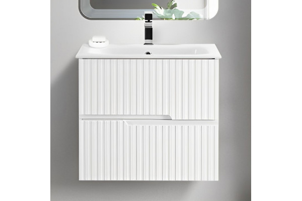 Тумба с раковиной Cezares Duet 60, bianco opaco