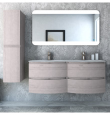 Мебель для ванной Cezares Vague 140 две чаши rovere sbiancato