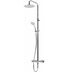 Душевая стойка Cezares Leaf LEAF-CDA-23-01 хром