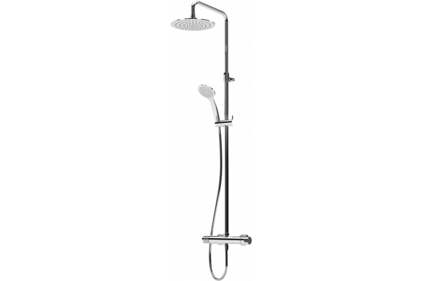 Душевая стойка Cezares Leaf LEAF-CDA-23-01 хром