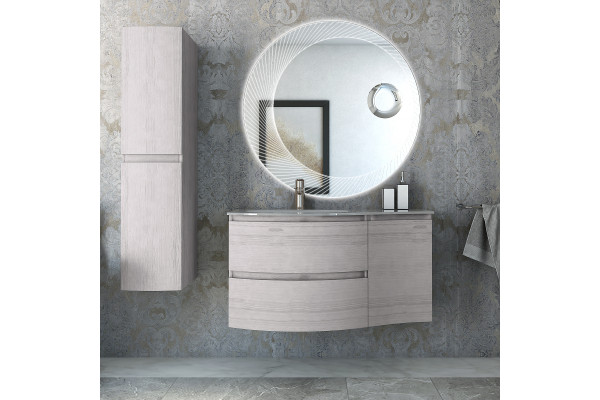 Мебель для ванной Cezares Vague 104 L rovere sbiancato