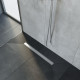 Душевой лоток CK DRAIN AQCP11-70 Plain 70 см, щелевая  решетка из нержавеющей стали, с рамкой