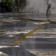 Душевой трап (лоток) CK DRAIN RİO-AQUA006-60, GOLD 60 см, двойной, с мокрым затвором, щелевой, из нержавеющей стали, с решеткой