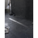 Душевой лоток CK DRAIN VERA-SAQUA014 60 см, двойной, с мокрым затвором, щелевой, из нержавеющей стали, с решеткой