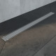 Душевой лоток CK DRAIN AQCP11-60 Plain 60 см, щелевая  решетка из нержавеющей стали, с рамкой