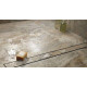 Душевой лоток CK DRAIN AQPP01-70 Inoks 70 см, из нержавеющей стали, решетка щелевая/под плитку