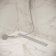 Душевой лоток CK DRAIN AQPP01-70 Inoks 70 см, из нержавеющей стали, решетка щелевая/под плитку