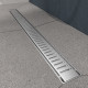 Душевой лоток CK DRAIN AQCP11-80 Stick 80 см, решетка из нержавеющей стали, с рамкой