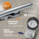 Душевой лоток CK DRAIN 1105-00165 65 см, с мокрым затвором, щелевая/под плитку  решетка из нержавеющей стали