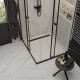 Душевой лоток CK DRAIN AQPP01-G-70 70 см, из нержавеющей стали,  щелевая решетка-стекло