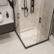 Душевой лоток CK DRAIN AQPP01-60 Steel 60 см, из нержавеющей стали, дизайн решетка из нержавеющей стали