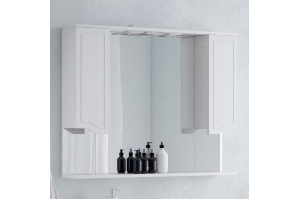 Зеркало Corozo Мирра 105/С белое