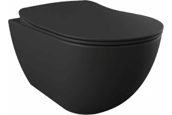 Унитаз подвесной Creavit Free FE320.H0100 черный