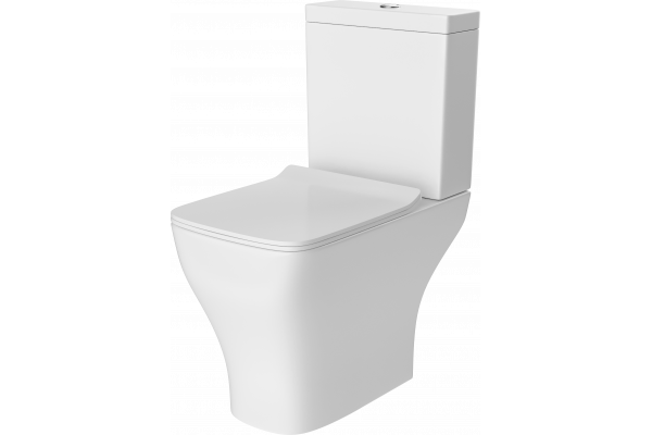 Унитаз-компакт Damixa Titan DX78C8600SC безободковый, с микролифтом