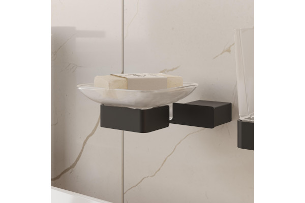 Мыльница DEKOR BANYO SS 304 Black SS304 005 04
