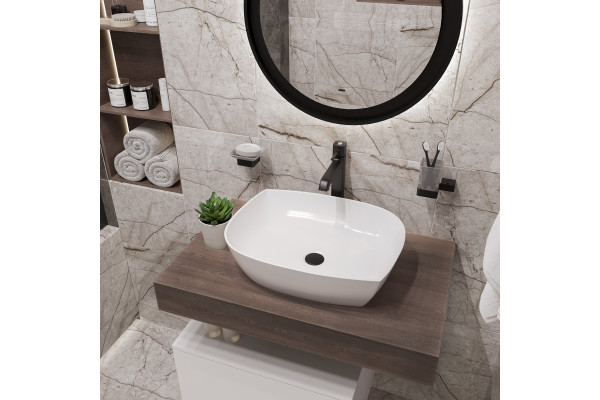 Мыльница DEKOR BANYO SS 304 Black SS304 005 04