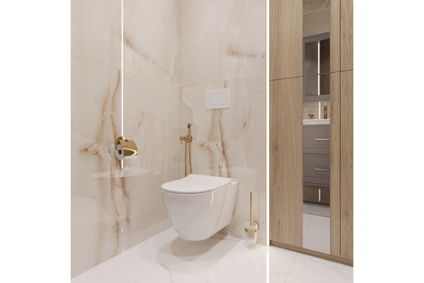 Держатель туалетной бумаги DEKOR BANYO Alina Gold A40 407 01 02