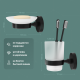 Набор DEKOR BANYO Alina Black A40 408 01 04 +, A40 408 04 + A40 6009 04 + A40 408 02 04 + A40 405 04 + A40 406 04 + A40 407 01