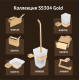 Набор DEKOR BANYO SS 304 Gold SS304 008 02 +, SS304 6009 02 + SS304 008 12 + SS304 007 12 + SS304 005 02 + SS304 006 02