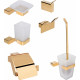 Набор DEKOR BANYO SS 304 Gold SS304 008 02 +, SS304 6009 02 + SS304 008 12 + SS304 007 12 + SS304 005 02 + SS304 006 02