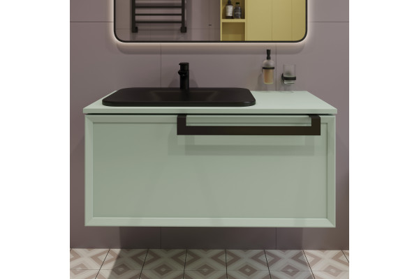 Дозатор DEKOR BANYO Alina Black, черный