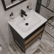 Дозатор DEKOR BANYO Alina Black, черный