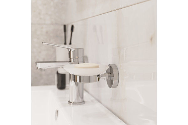 Мыльница DEKOR BANYO Alina A40 405, хром