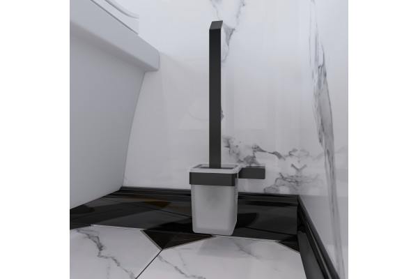 Ершик DEKOR BANYO SS 304 Black SS304 6009 04