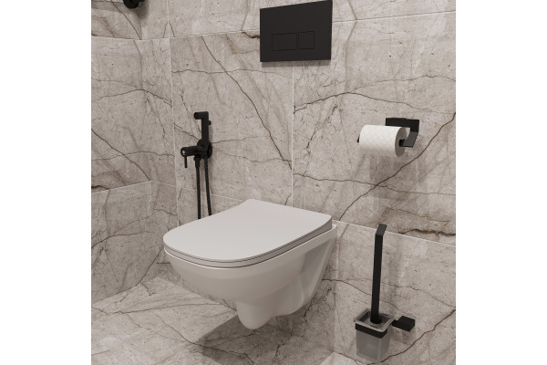 Ершик DEKOR BANYO SS 304 Black SS304 6009 04