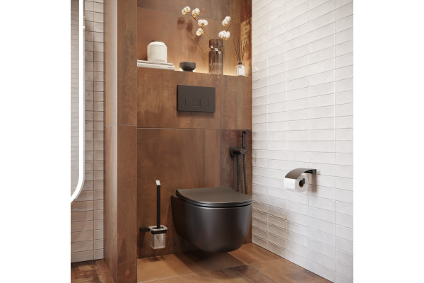 Ершик DEKOR BANYO SS 304 Black SS304 6009 04