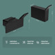 Набор DEKOR BANYO SS 304 Black, SS304 007 04 + SS304 005 04 + SS304 006 04 + SS304 008 04 + SS304 008 14