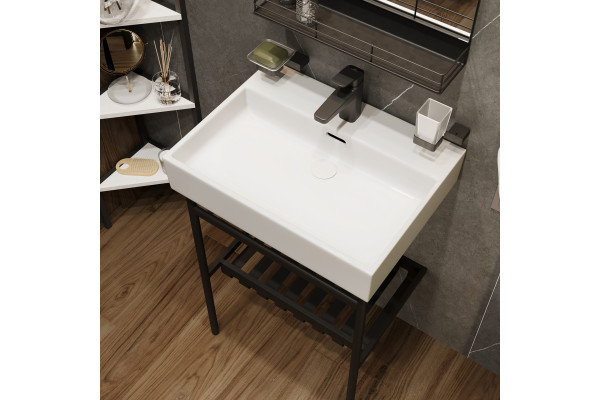 Набор DEKOR BANYO SS 304 Black, SS304 007 04 + SS304 005 04 + SS304 006 04 + SS304 008 04 + SS304 008 14