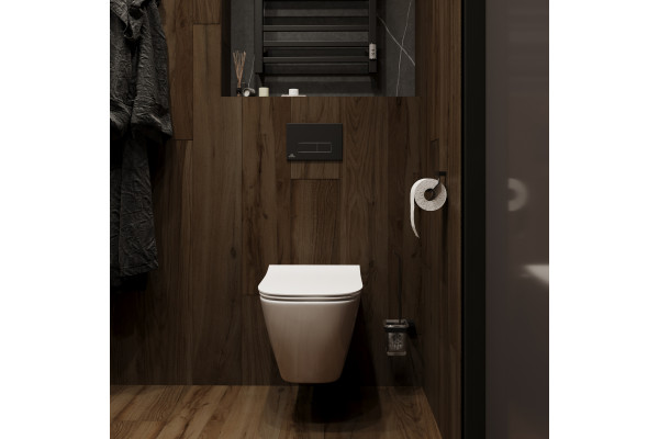 Набор DEKOR BANYO SS 304 Black, SS304 007 04 + SS304 005 04 + SS304 006 04 + SS304 008 04 + SS304 008 14
