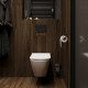 Набор DEKOR BANYO SS 304 Black, SS304 007 04 + SS304 005 04 + SS304 006 04 + SS304 008 04 + SS304 008 14