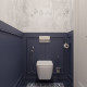 Держатель туалетной бумаги DEKOR BANYO SS 304, хром, с полкой для телефона