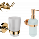 Комплект DEKOR BANYO Alina Gold A40 406 02 +, A40 5012 02 + A40 408 02