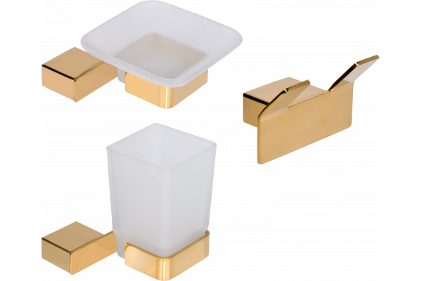 Комплект DEKOR BANYO SS 304 Gold SS304 008 12 +, SS304 005 02 + SS304 006 02