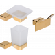 Комплект DEKOR BANYO SS 304 Gold SS304 008 12 +, SS304 005 02 + SS304 006 02